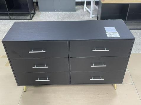 Recalled Shintenchi 6-Drawer Dressers in black (front)