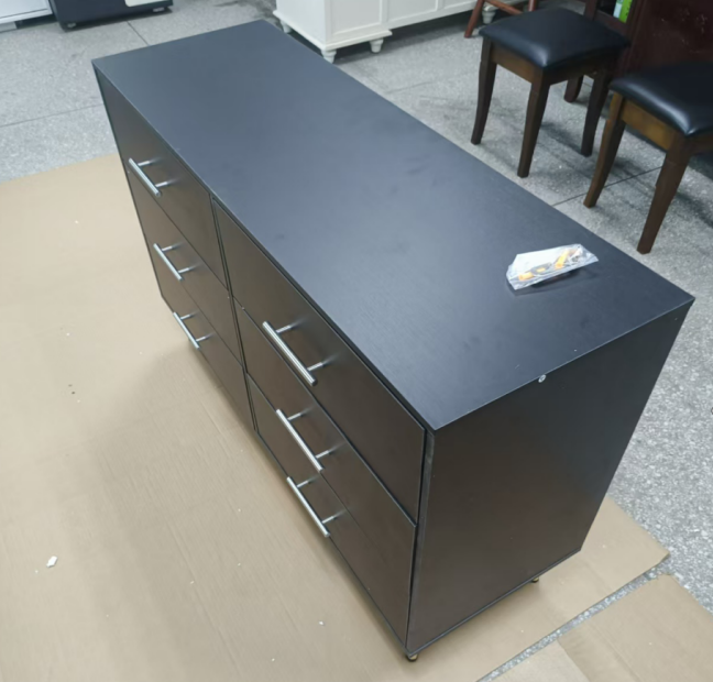 Recalled Shintenchi 6-Drawer Dressers in black (side)
